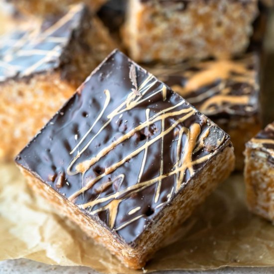 Butterscotch Rice Krispie Treats