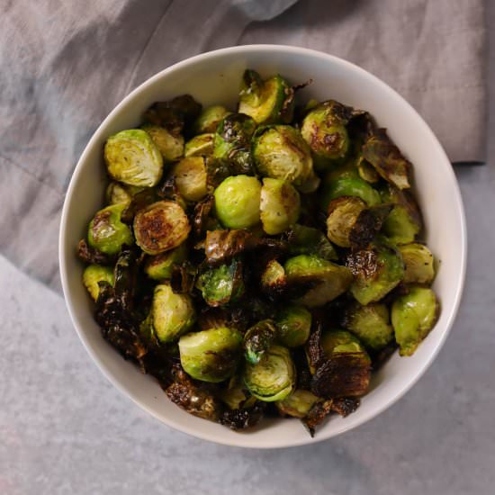 Crispy Oven Roasted Brussel Sprouts