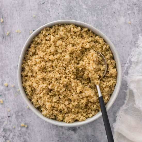 Perfectly Cooked Instant Pot Quinoa