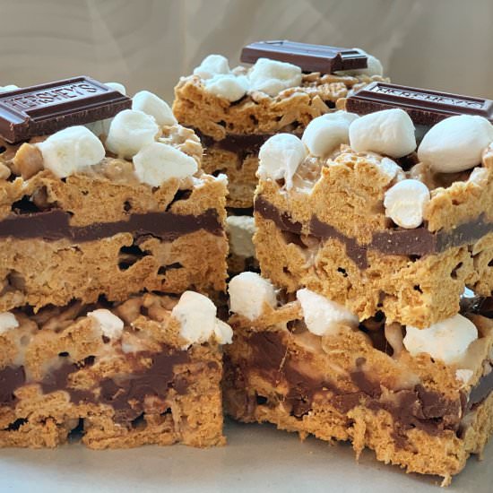 S’mores Crispy Treats