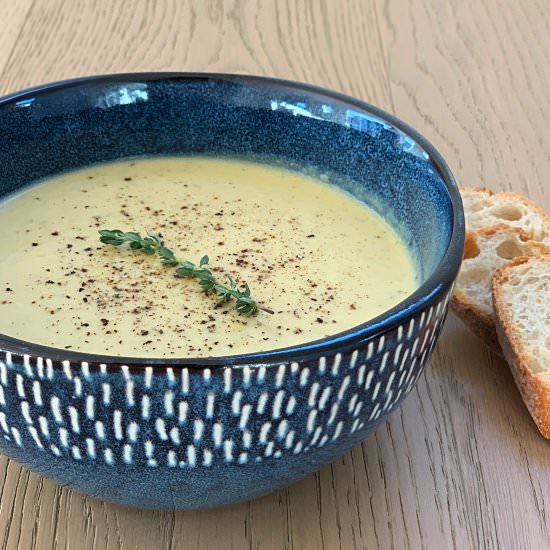 Artichoke and Leek Soup