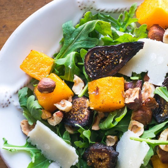 Winter Fig & Butternut Squash Salad