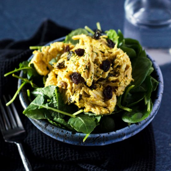 Cashew Curry Chicken Salad