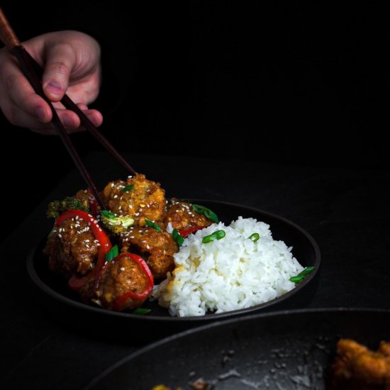 Vegan General Tso’s Chicken