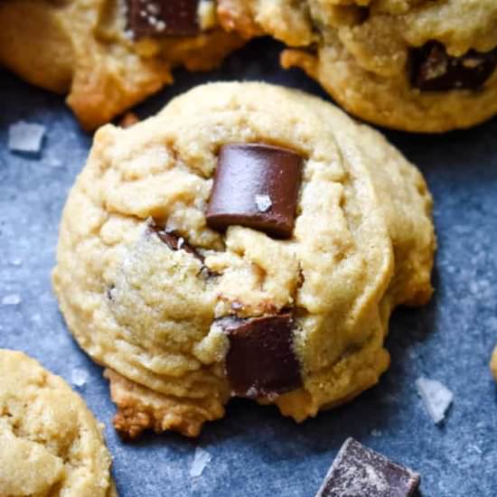 Choc Chunk Peanut Butter Cookies