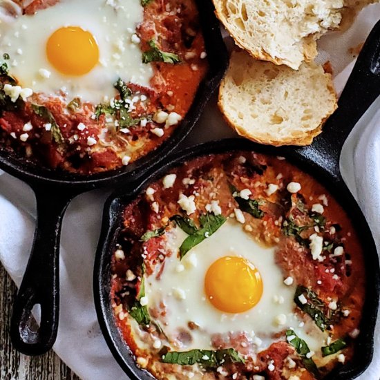 Easy Baked Eggs