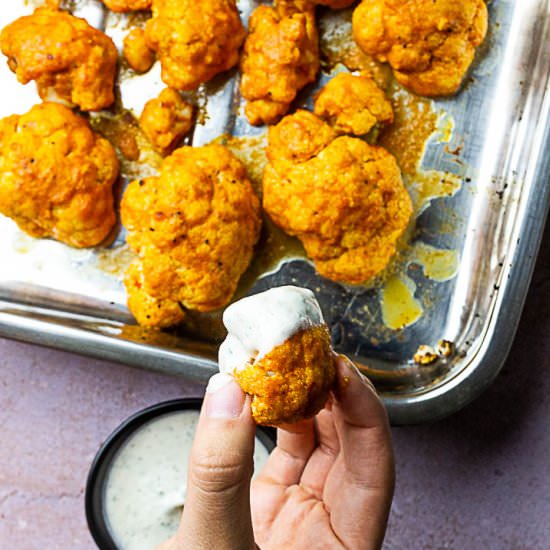 Vegan Buffalo Wings (oil-free)