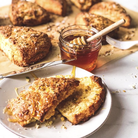 Savory Parmesan Fennel Scones