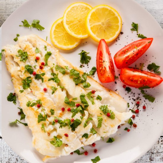 Baked Cod (One Dish and 25 Minutes)