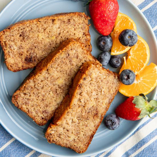 Almond Flour Banana Bread