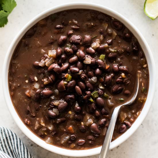 How to Cook Canned Black Beans