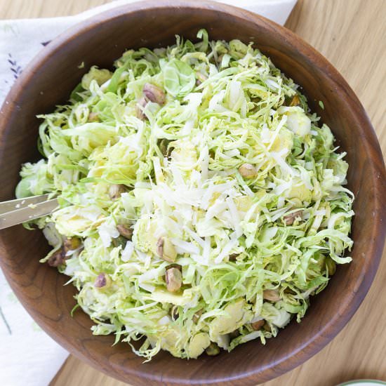 Shaved Brussels Sprout Salad