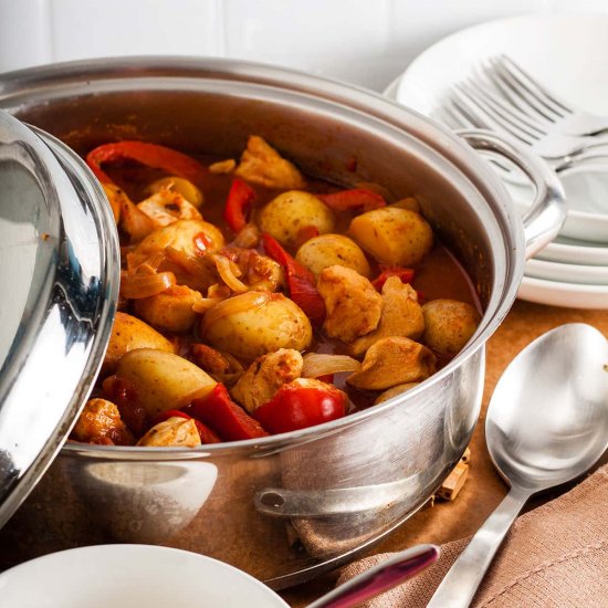 chicken and potato goulash