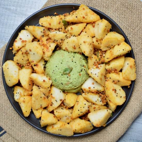 LEFTOVER MASALA IDLI