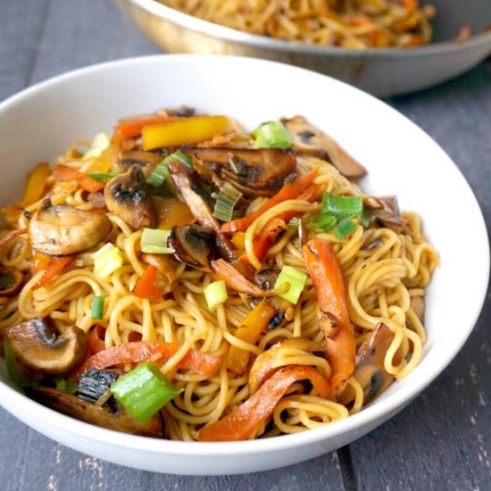 Vegetable Noodle Stir Fry