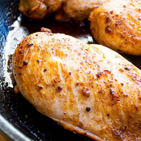 THE BEST BAKED CHICKEN BREAST