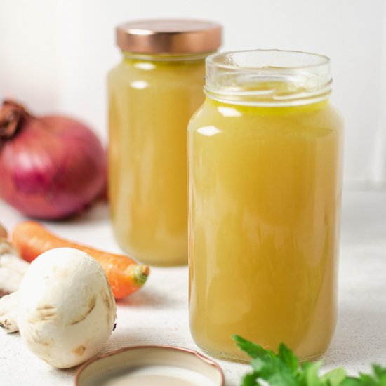 Homemade Vegetable Stock