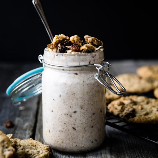 Oatmeal Cookie Overnight Oats