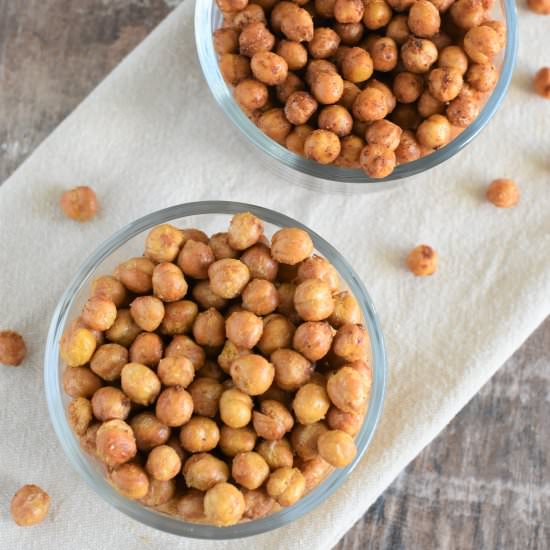 Air Fryer Chickpeas – 4 Ways