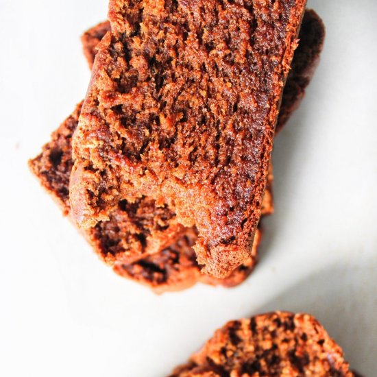 Healthy Paleo Blender Banana Bread