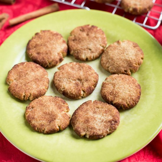 Keto Low Carb Snickerdoodle Cookie