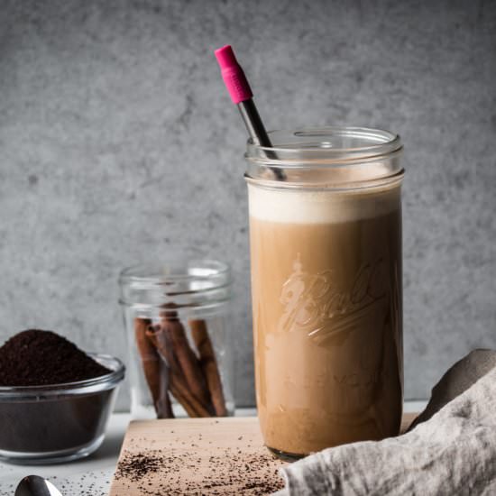 Paleo Coconut Milk Iced Latte