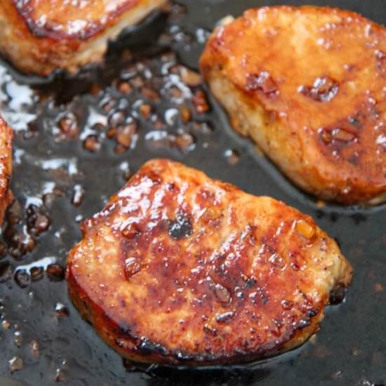 Honey Garlic Pork Chops