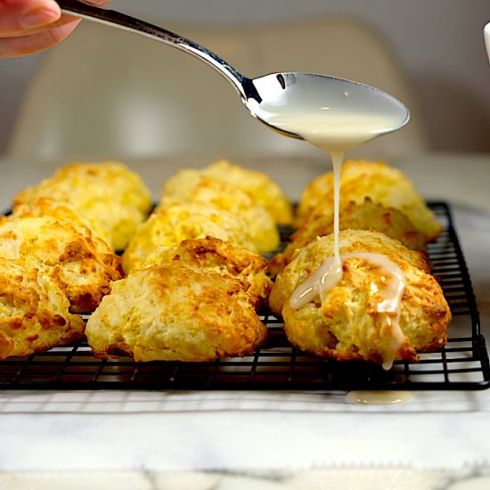 Lemon Drop Scones