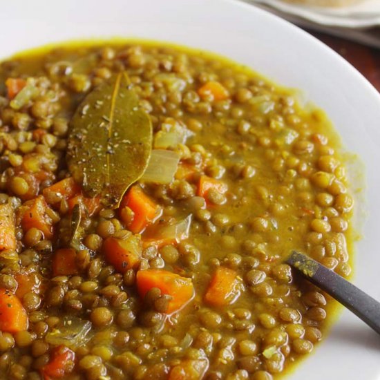 Mediterranean Lentil Soup