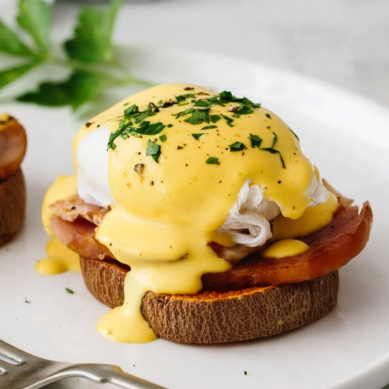 Healthy Eggs Benedict