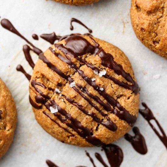 date sweetened peanut butter cookie