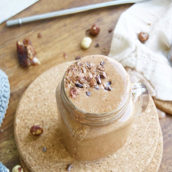 Vegan + Clean Fudgy Nutella Shake