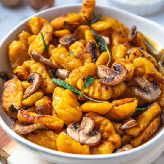 Butternut Squash Gnocchi (Healthy)