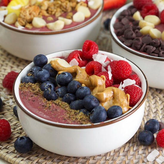 Homemade Acai Bowl Recipe