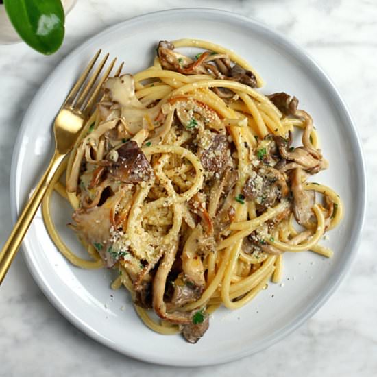 Creamy Pasta with Mushrooms