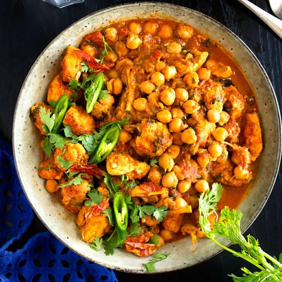 Chicken Chickpea Curry