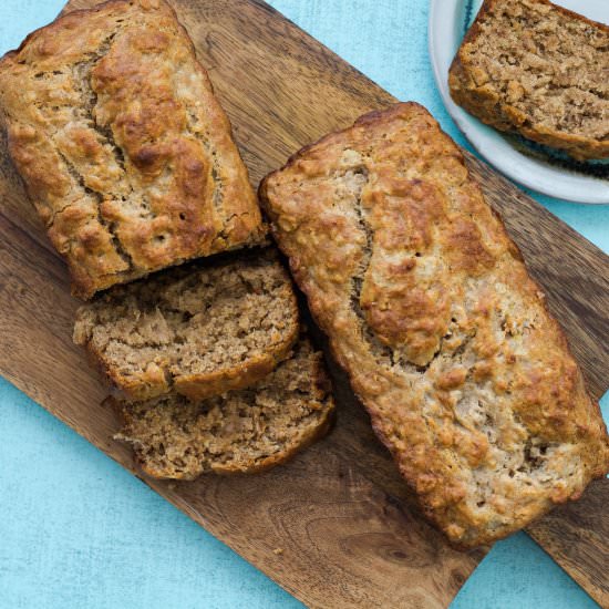 Speedy Vegan Banana Bread