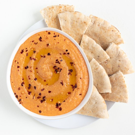 Roasted Red Pepper Hummus