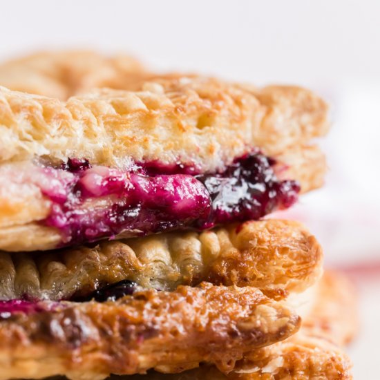 Air Fryer Blueberry Turnovers