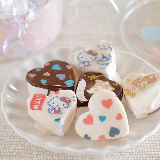 Printed Chocolate Marshmallows