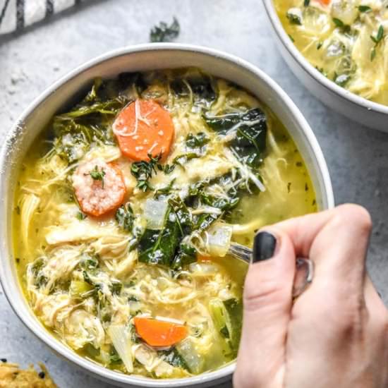 Rotisserie Chicken Soup