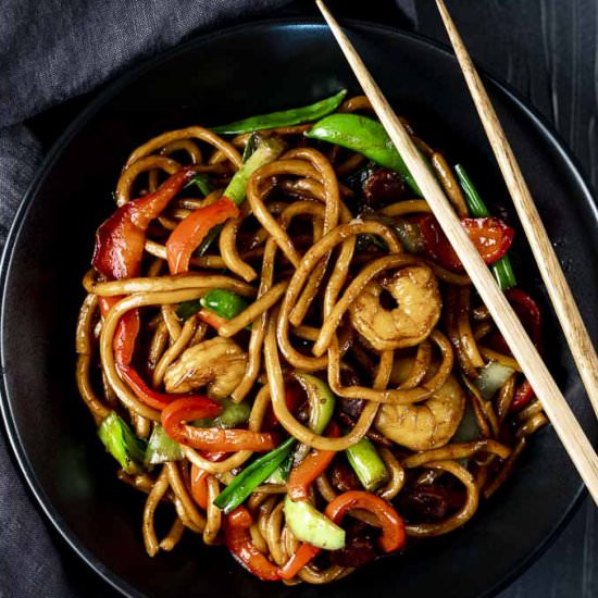 Shrimp Lo Mein