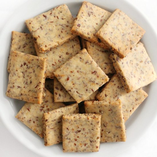 Homemade Gluten-Free Wheat Thins