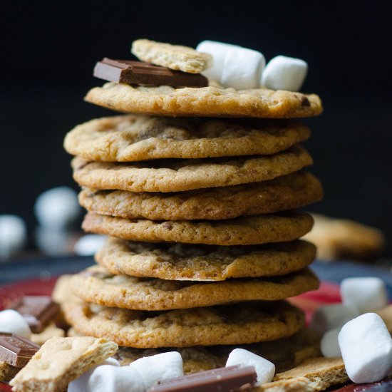 s’mores cookies