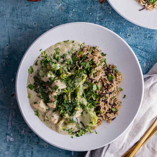 Vegetarian Thai Green Curry