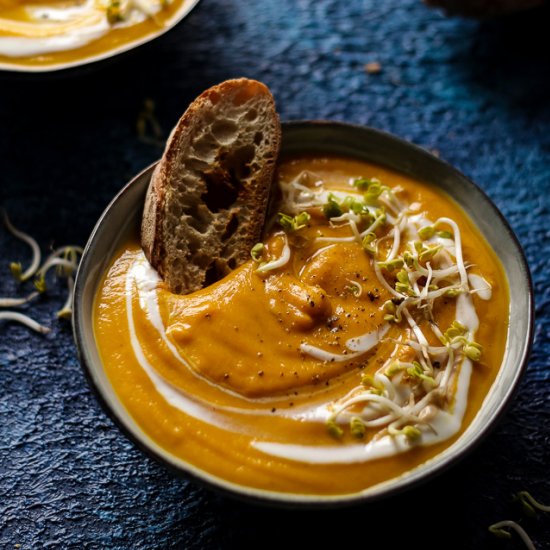 Sweet Potato Lentil Soup