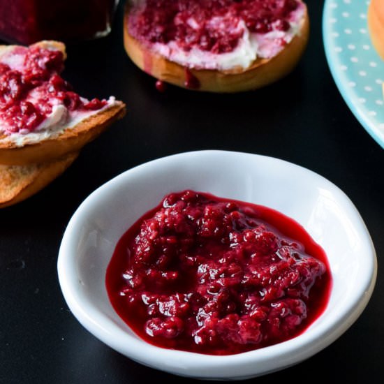 Fresh Mixed Berry Compote