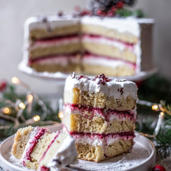 Gluten Free Cranberry Cake