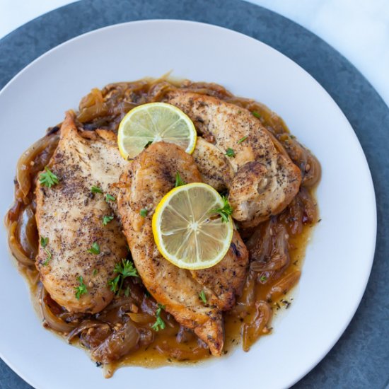 Instant Pot Lemon Garlic Chicken