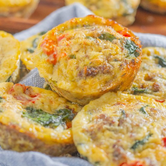 Healthy Breakfast Egg Muffins